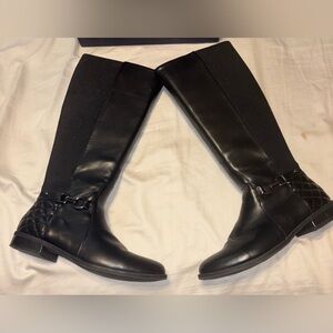 Adrienne Vittadini Kevin Riding Boot Black
Size 10